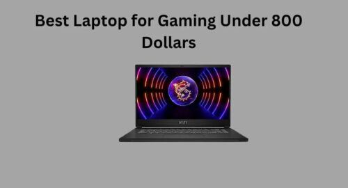 Best Laptop for Gaming Under 800 Dollars