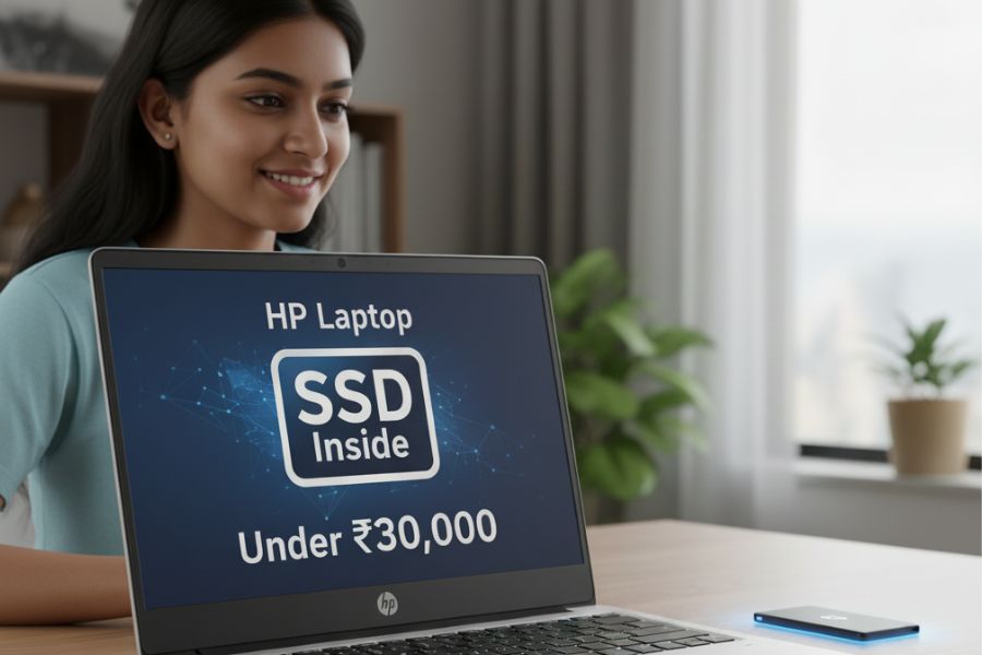 HP Laptop with SSD Under 30,000