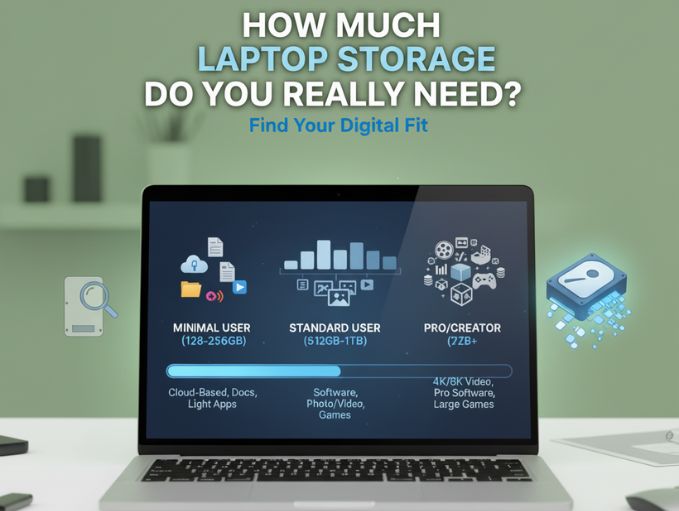 How Much Laptop Storage Do You Need